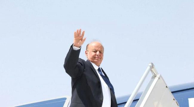 
الرئيس هادي يغادر الرياض إلى أمريكا للعلاج الطبي