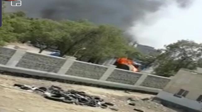 
                     إنفجار محطة وقود في معسكر الحزام الأمني بعدن يؤدي إلى سقوط قتيل وجرحى 