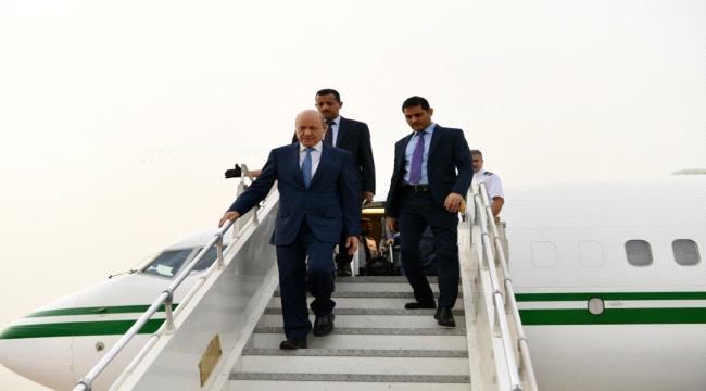 
                     عاجل / رئيس مجلس القيادة الرئاسي يعود إلى عدن