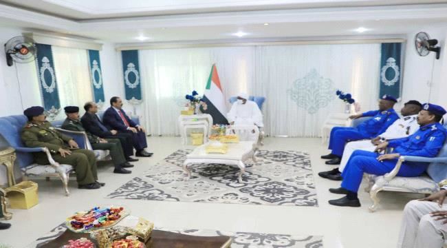 
                     نائب رئيس مجلس السيادة السوداني يستقبل وزير الداخلية اليمني 