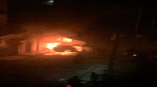 
                     إحراق سيارة مواطن في إب وانفجار يهز المحافظة
